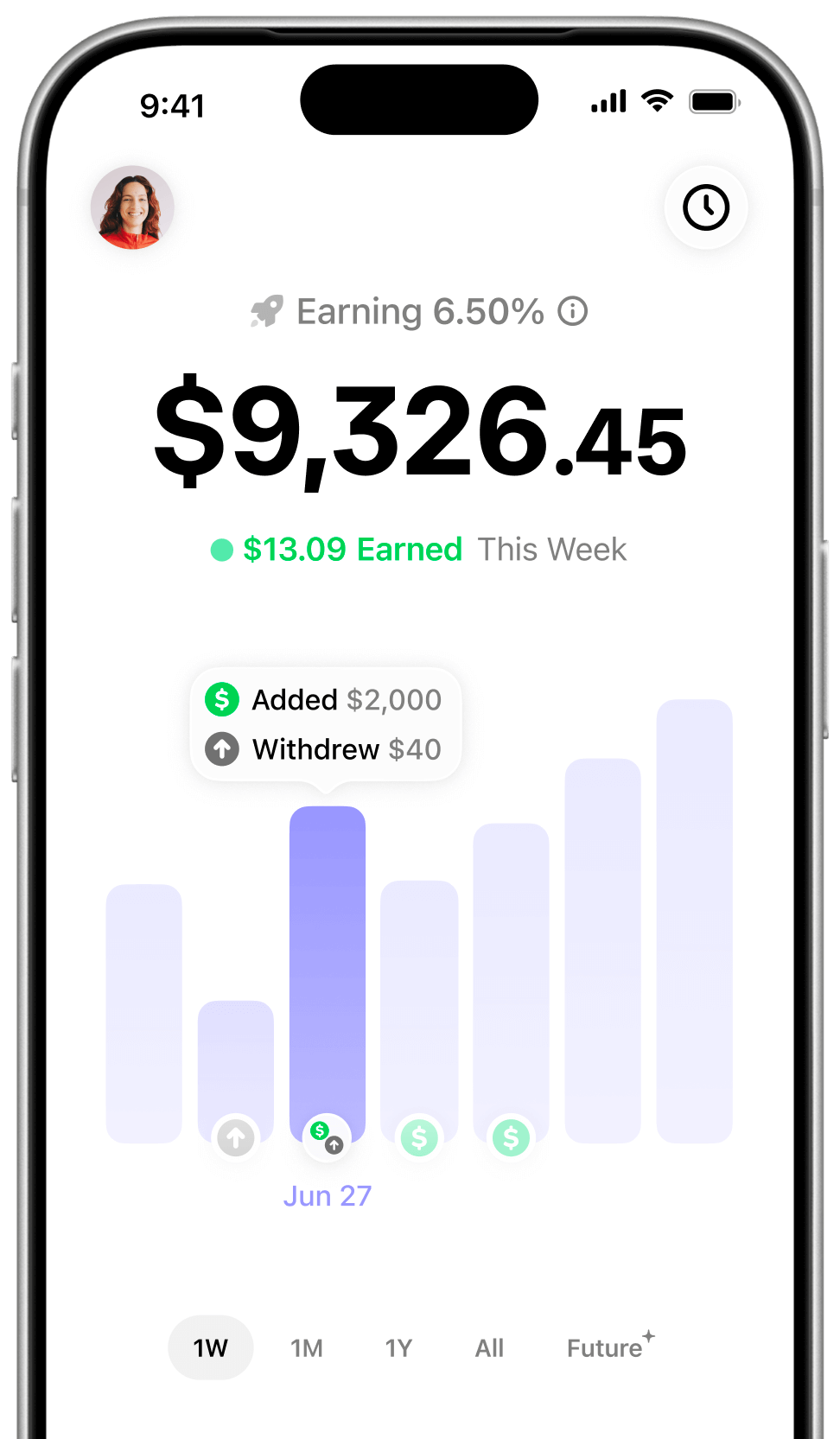 Grow your money with us